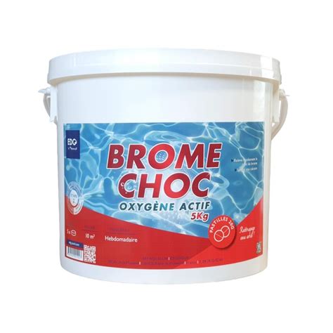 Aqualux Brome Choc Pastilles 20g 5kg Hexagon Piscine Spa