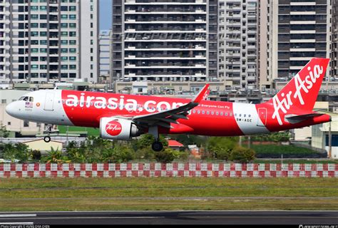 9M AGE AirAsia Airbus A320 251N Photo By HUNG CHIA CHEN ID 1039999