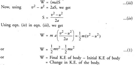 Work Power And Energy Class 9 Important Questions Science Chapter 11