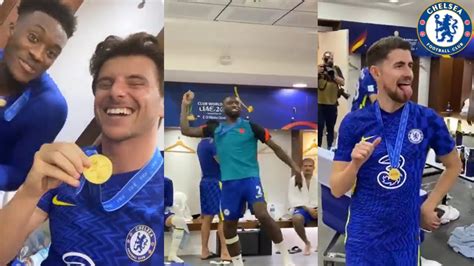 Chelsea Locker Room Celebrations After Winning The Club World Cup Final