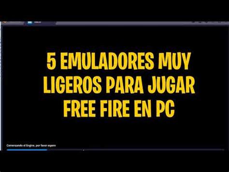 Los 5 mejores emuladores para jugar Free Fire en PC Sólo con 2GB de ram