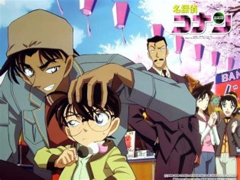 Detective Conan Kogoro Mouri Kazuha Corrió Mouri Conan Edogawa