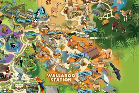 Visual Maps . - Tampa Zoo, Florida