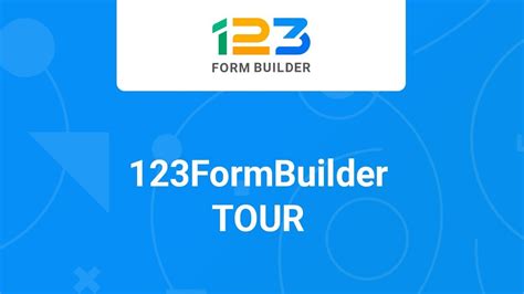 123formbuilder Tour Old Version Youtube