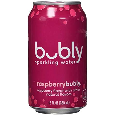 Bubly Sparkling Water Raspberry 12 Ounce