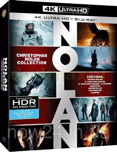 Christopher Nolan Collection 21 BOX Blu Ray 4K Blu Ray ID