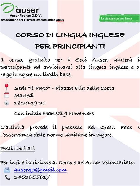 Do You Speak English Corso Di Inglese Per Principianti Auser