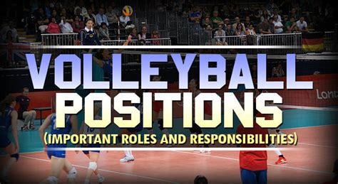 Volleyball Positions Clip Art