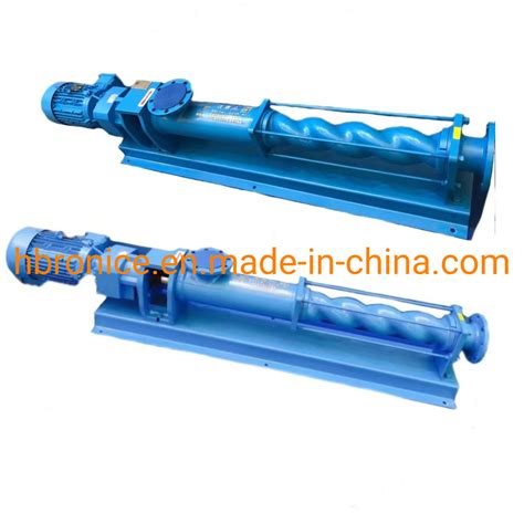 Netzsch Seepex Mono Equal Wall Thickness Single Screw Pump China