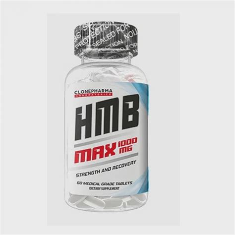 Hmb Max Mg Tabs Ajuda O Metabolismo Da Gordura Clone Pharma