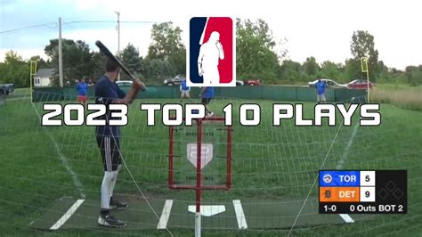 2023 TOP 10 PLAYS MWL WIFFLE BALL YouTube