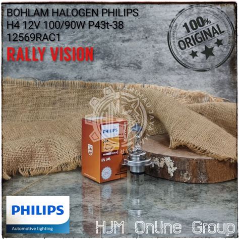 Jual Bohlam Lampu Halogen Philips H V W P T Original