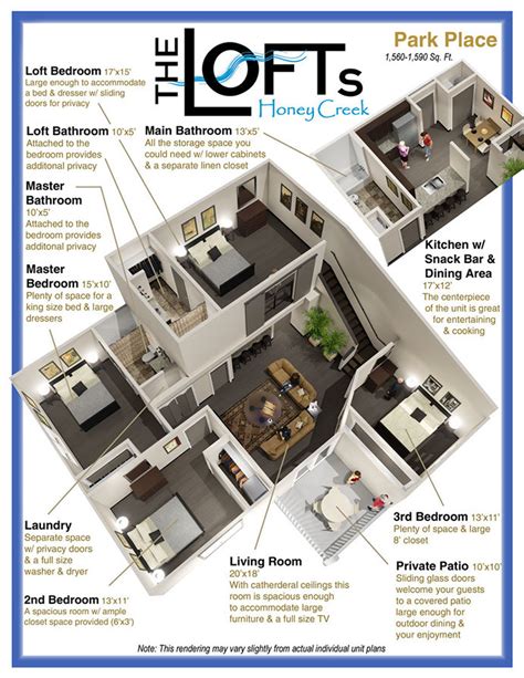 Honey Creek Floorplans