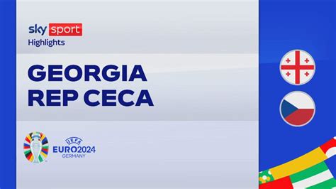 Video Georgia Repubblica Ceca Gol E Highlights