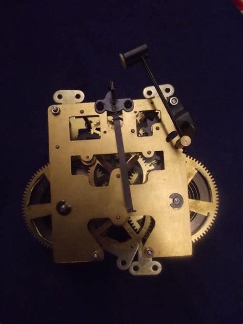 Chefoo China Grandfather Clock Movement Non Working 448 Steampunk