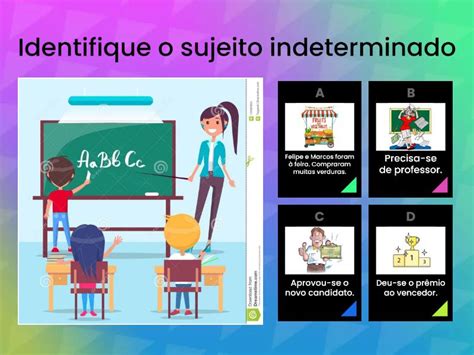 Sujeito Indeterminado E Oração Sem Sujeito - 7