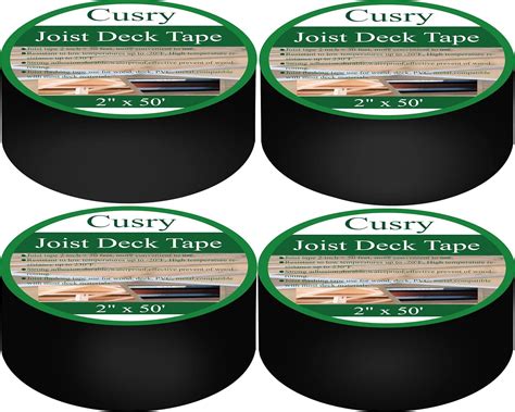 Amazon Cusry Joist Tape For Decking 2 X 50 Long Deck Joist Tape