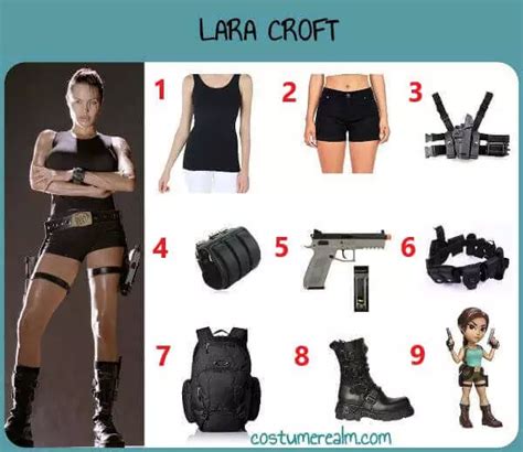 Diy Lara Croft Costume Lara Croft Costume Lara Croft Outfit Lara Croft Cosplay Lara Croft