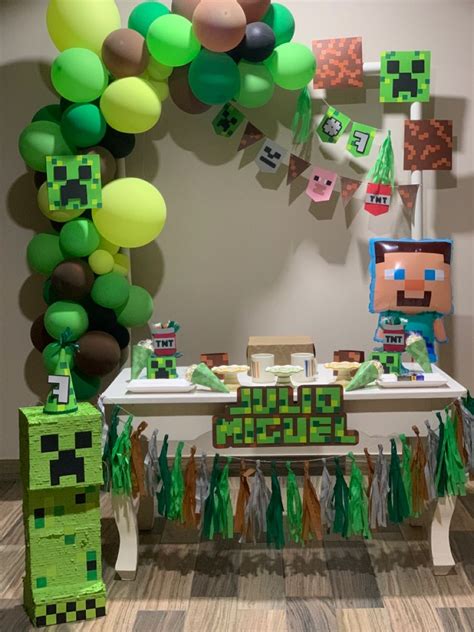 Festa Minecraft 60 Ideias E Como Montar Uma Festa Criativa Artofit