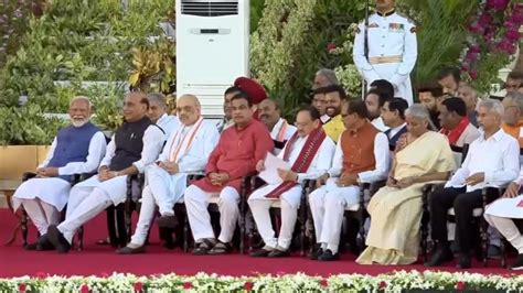 Modi Cabinet 30 Amit Shah Gadkari Jaishankar Shivraj Full List Of Cabinet Ministers