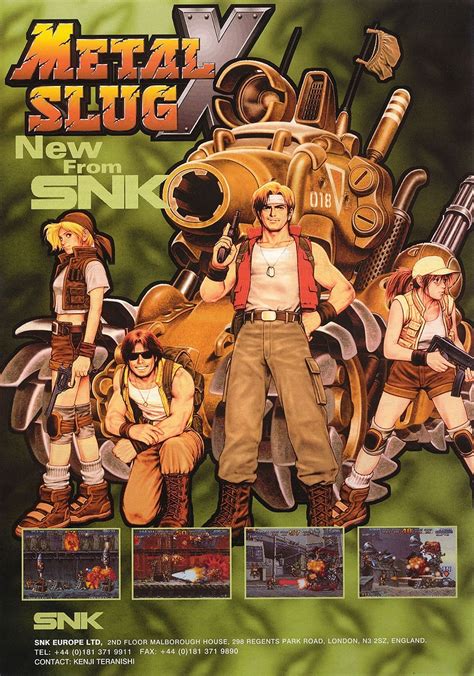 Metal Slug X Para Neo Geo