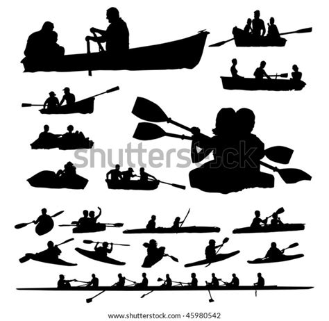 12,882 Row Boat Silhouette Images, Stock Photos & Vectors | Shutterstock