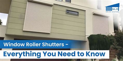 Window Roller Shutters - Everything You Need to Know