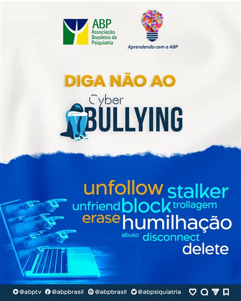 Campanha Contra O Bullying E Cyberbullying Abp