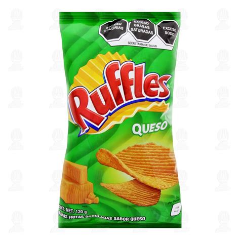 Papas Ruffles Queso Sabritas Grs