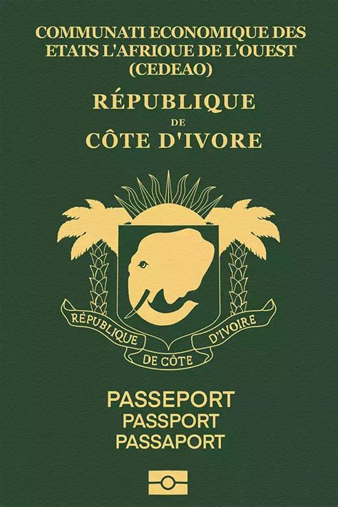 Classement du passeport Côte d Ivoire Ivory Coast