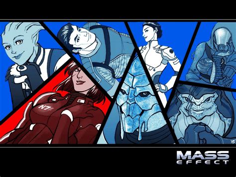 Femshep Crew From Mass Effect One Mass Effect 1 Mass Effect Art Mass Effect Funny