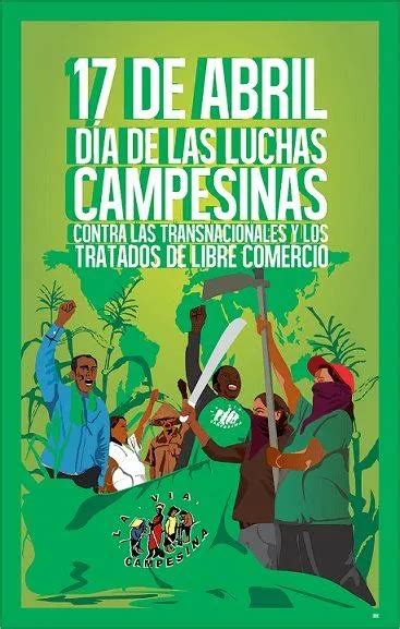 17 de abril Dia das Lutas Camponesas contra as Corporações