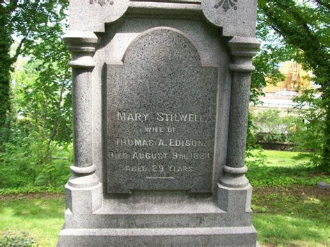 Mary Jane Stilwell Edison Find A Grave Memorial