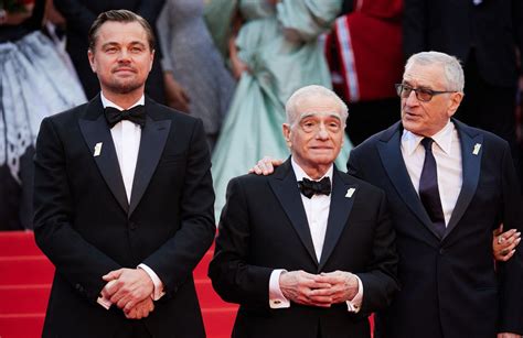 Cannes Leonardo Dicaprio Robert De Niro Tapis Rouge Cinq