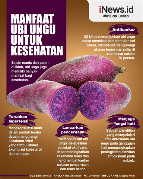 Manis Dan Pulen Ini 4 Manfaat Ubi Ungu Bagi Kesehatan Tubuh