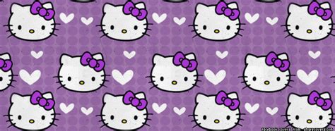 Purple Hello Kitty Wallpaper - WallpaperSafari