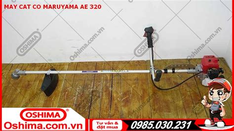 Máy Cắt Cỏ Maruyama Ae320 đỏ Chất Lượng Với Giá Thành Hợp Lý Tại Tphcm