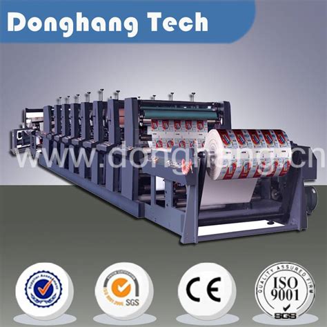 High Speed Wide Web Flexo Printing Machine Donghang Graphic