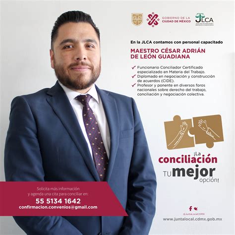 Junta Local de Conciliación y Arbitraje de la CDMX on Twitter La