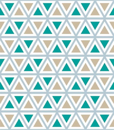 Premium Vector Abstract Seamless Pattern Of Triangle Vector Illustration