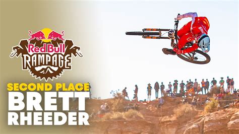 Brett Rheeder Goes For Back To Back Wins Second Place Run At Red Bull