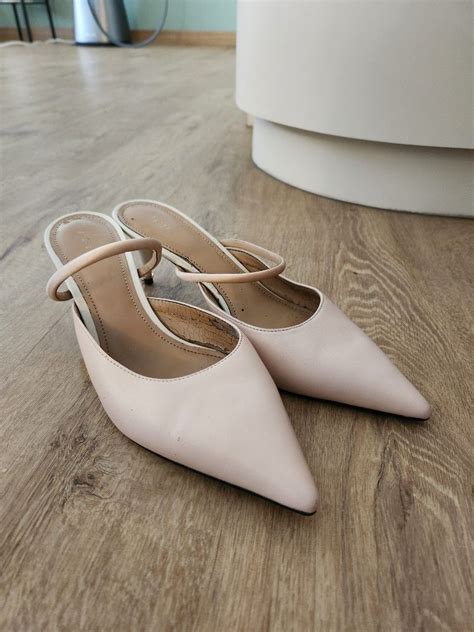 Nude Heels Women S Fashion Footwear Heels On Carousell