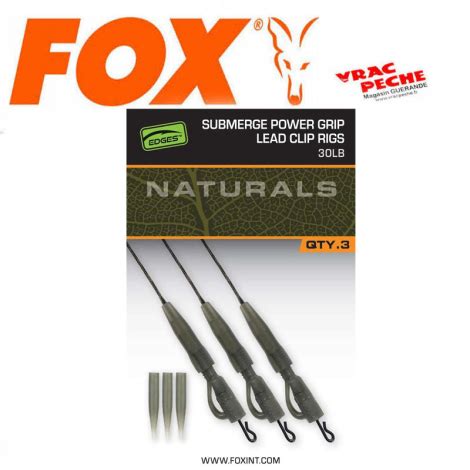 Naturals Submerge Power Grip 40 Lbs Fox