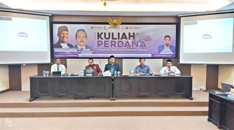 Kuliah Perdana Mahasiswa Baru Prodi Hki Hadirkan Guru Besar