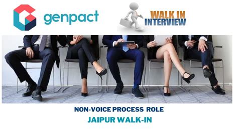 Genpact WALK IN Drive For Non Voice Roles