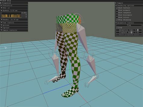 Importing A Skinned Mesh From Blender Fbx Exported File Issue