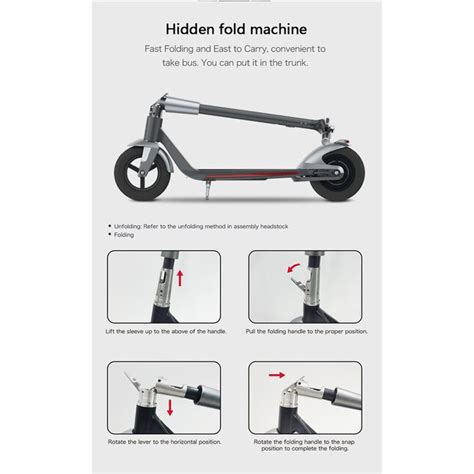 Wildaven Folding Adults Electric Scooter With 350w Motor36v 9ah Lithium Batterydual Braking