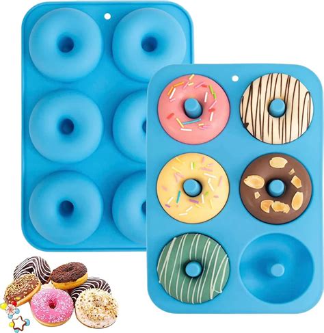 Forma De Silicone Para Donuts Molde De Silicone Para Donuts E