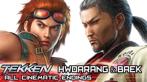 Hwoarang Baek Doo San All Cinematic Endings In Tekken Series