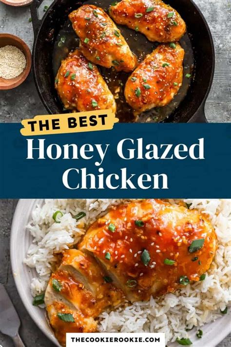 Honey Glazed Chicken Recipe The Cookie Rookie®